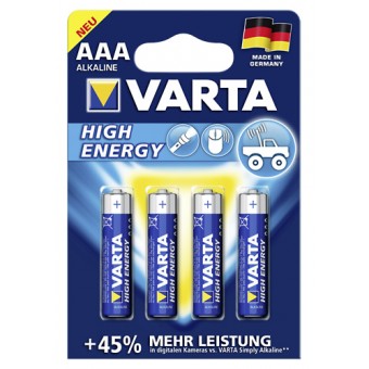 4 Batterie AAA Varta per sexy Toy Alta Durata