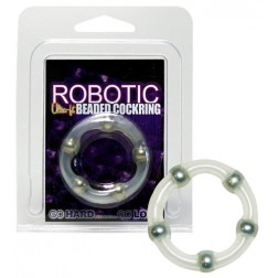 Anello Fallico Robotic Cock Ring con sfere metalliche