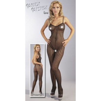 Bodystocking Mandy Mistery Tutina a Rete con spalline  Taglia XXL