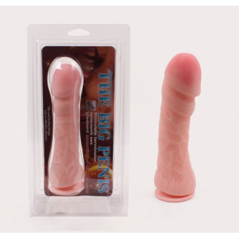 Dildo Enorme Realistico 24 x 6 cm con Venature Big Penis