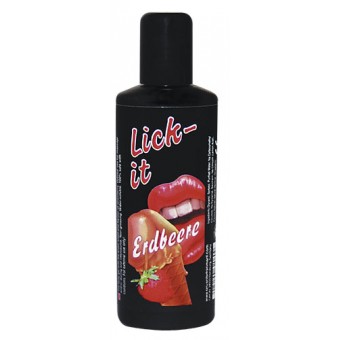 Lick It, Gel Lubrificante, gusto Fragola, Oral Sex