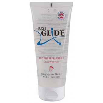 Lubrificante Just Glide Sapore Fragola 200 ml