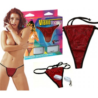 Perizoma Vibrante, Con telecomando a distanza, Vibrating Thong