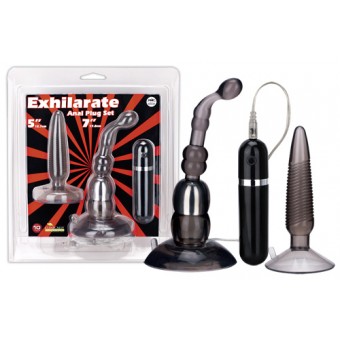 Set Plug Anali Vibranti Exhilarate Anal Set