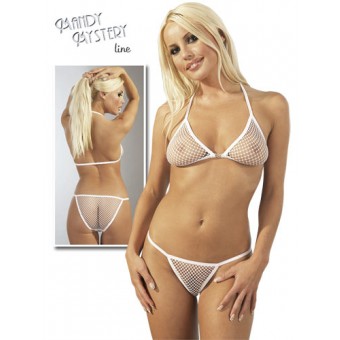 Sexy Bikini a rete bianco - Taglia M-L