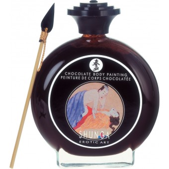 Shunga body painting 100 ml - crema commestibile da corpo - cioccolato