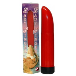 Vibratore Classico Lady Finger Rosso