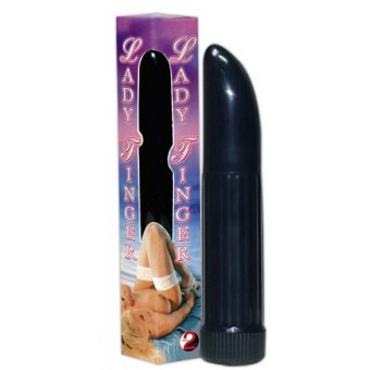 Vibratore Classico Lady Finger Nero